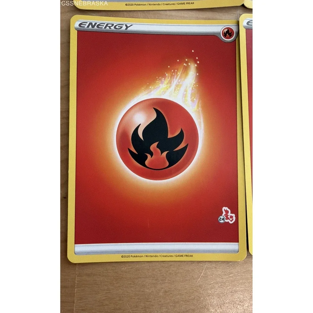 Pokemon Card Lot Sword & Shield‎ Era Mixed Fire Type 52 Cards See Photos